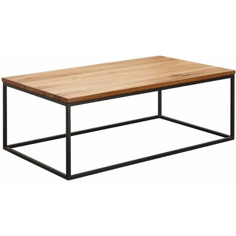 Couchtisch Wildeiche 120x70x43 natur geölt VILLANDERS 504