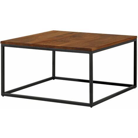 Couchtisch Wildeiche 80x80x43 natur geölt LOUNGE COLLECTION 08