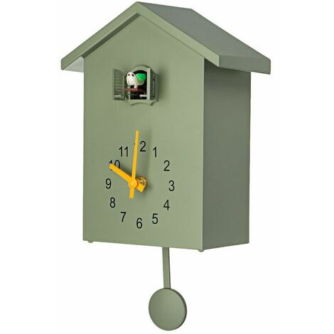 Coucou moderne quartz horloge murale oiseau maison salon montre murale décoration Nouvelle-Zélande style nordique horloge murale coucou hors de la fenêtre horloge horloge murale oiseau heure horloge v
