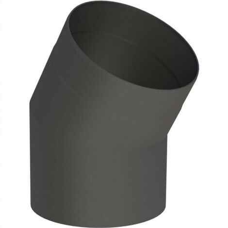 Coude 15° tuyau de poêle Ø 130 mm