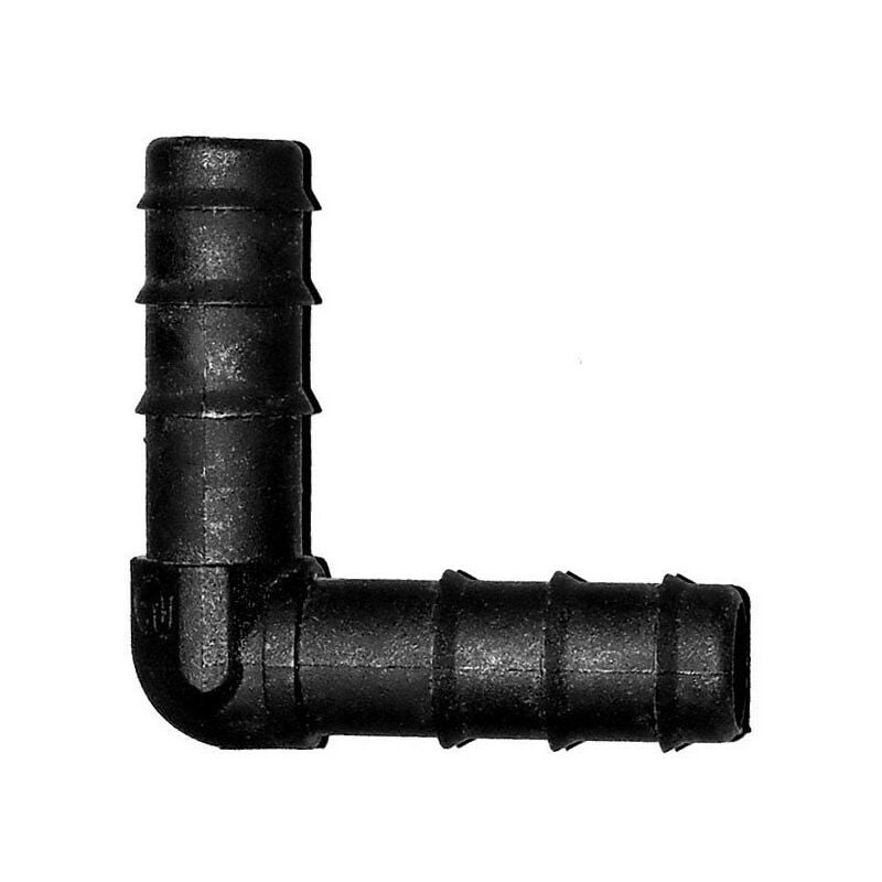 Connecteur coude 16mm pour tuyau pe 16mm irrigation
