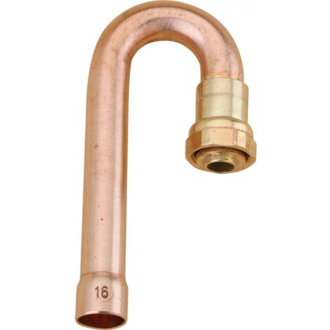 Coude 180° E15x21 Cu14