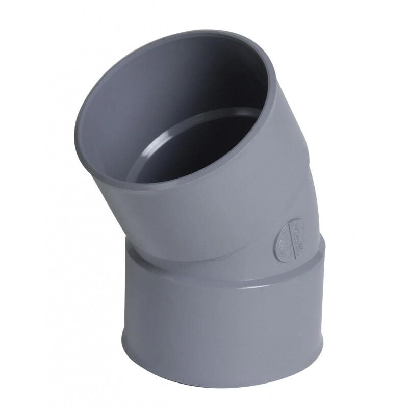 Coude pvc 30 degré ff 125