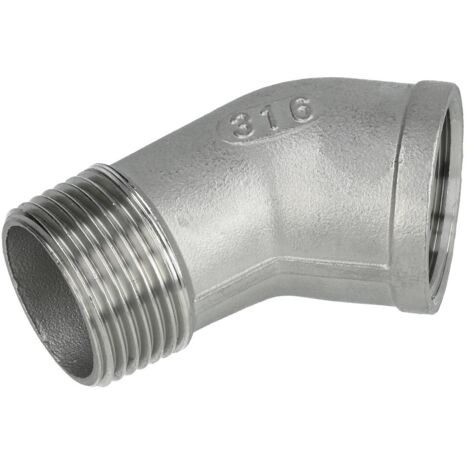 Coude 45° 1'' FFFM
