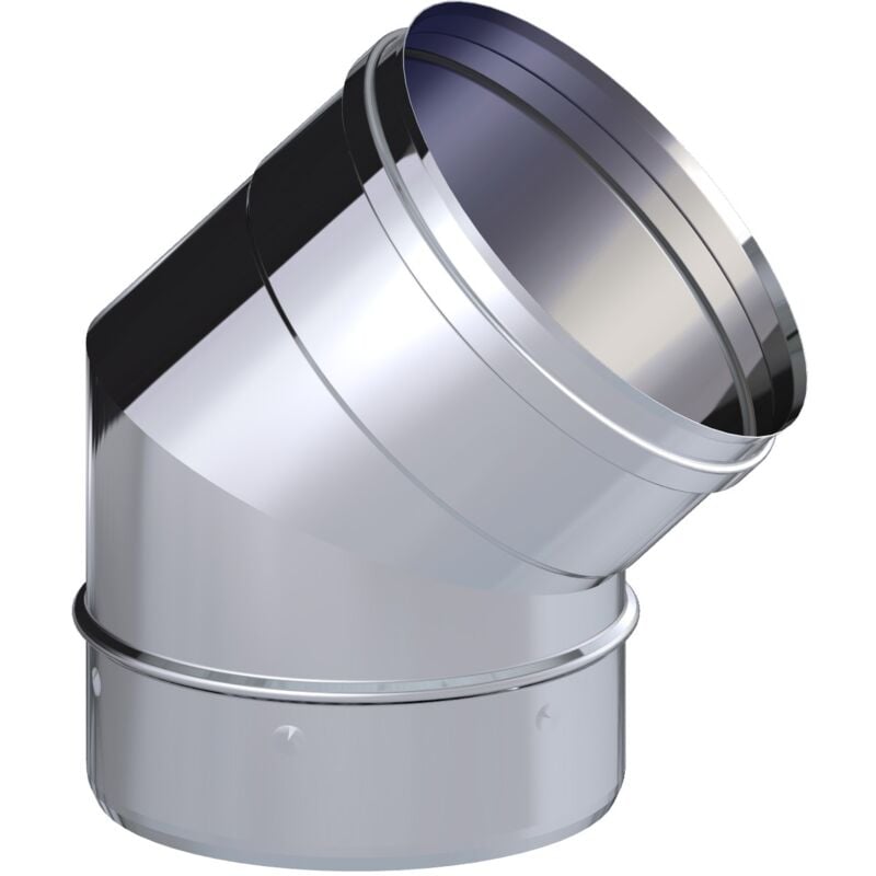 Coude 45° Ø125-200 Dinak sw Dinak Dimensions : Ø150x45º.