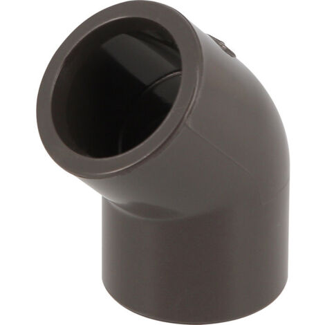 Coude 45 dégré PVC HTA chaleur femelle/femelle diamètre 40