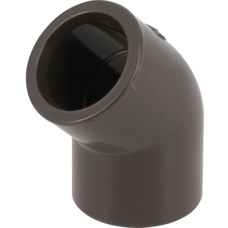 Coude 45 dégré PVC HTA chaleur femelle/femelle diamètre 50