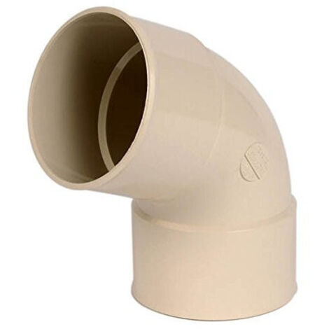 Coude 45° F/F a, coulé couleur sable - diamètre 50 mm - Interplast