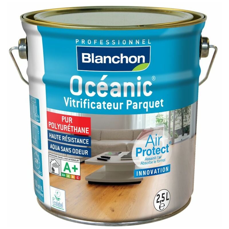 Vitrificateur parquet oceanic 2.5L Satiné
