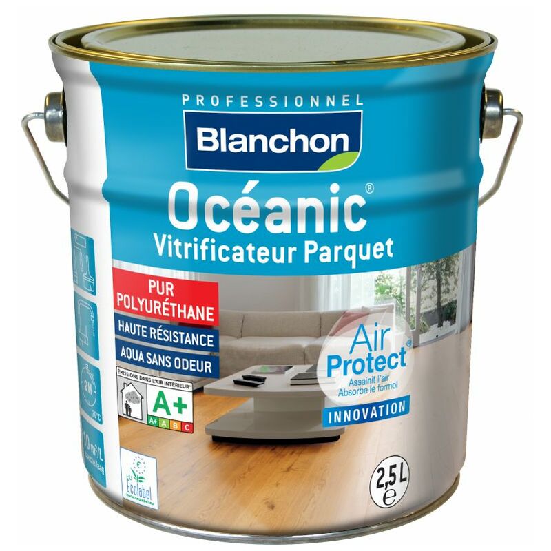 Vitrificateur parquet OCEANIC 2.5L Cire naturelle