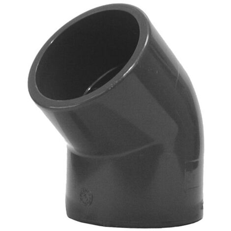 Coude 45° ff pvc pression d25