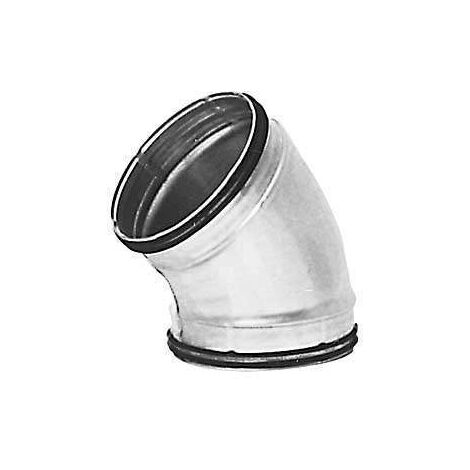 Coude 45° Galva D100 à joints - COUD45GALD100J ECONONAME - COUD45GALD100J