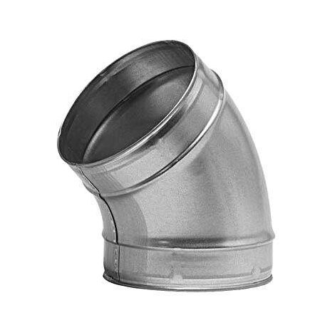 Coude 45° Galva D100 - ECONONAME - COUD45GALD100