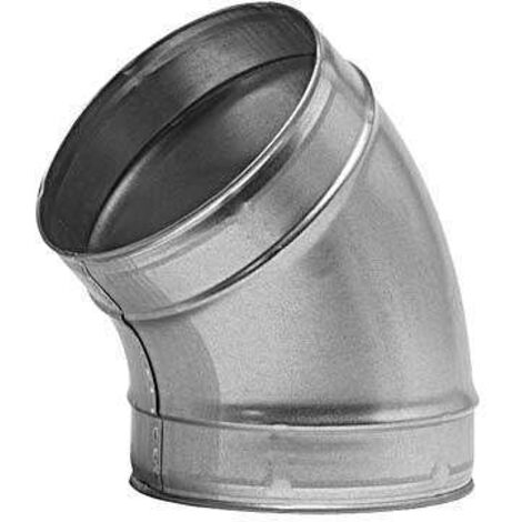 Coude 45° Galva D125 - COUD45GALD125 ECONONAME - COUD45GALD125