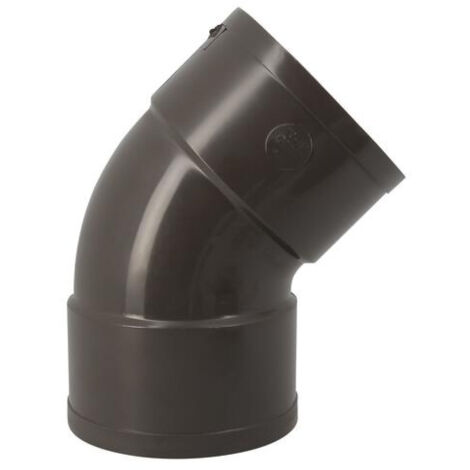 Coude 45° HTA-E évacuation Femelle Femelle Ø110