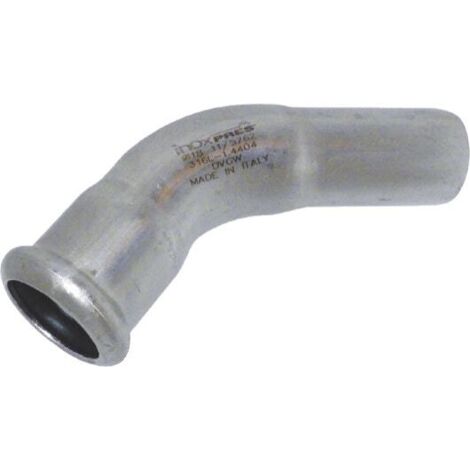 Coude 45° inox InoxPres® à sertir MF - 76,1mm - Raccorderie Metalliche