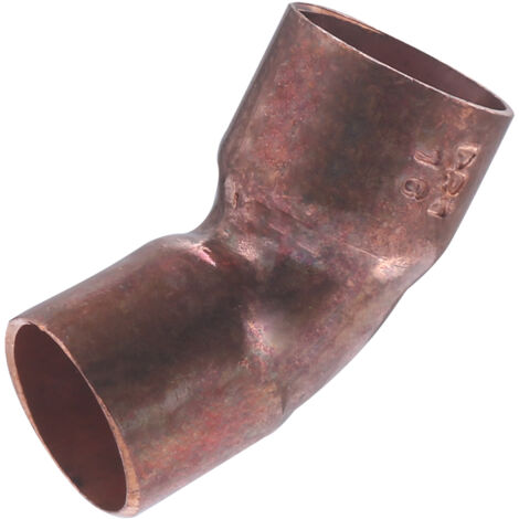 Coude 45° mâle femelle égal à souder pour tube cuivre  NOYON & THIEBAULT Ø16