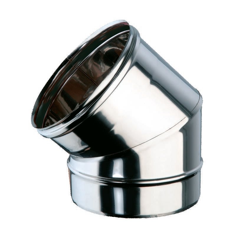 Coude 45° mf acier inoxydable