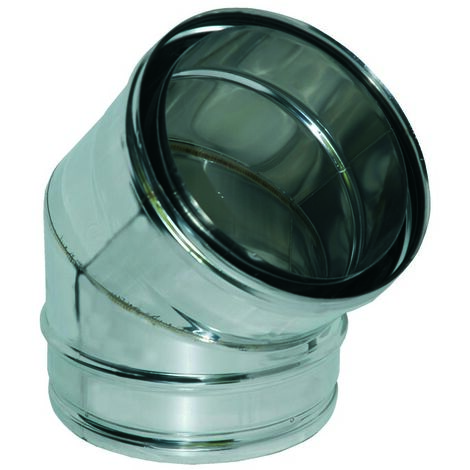 coude 45° mf en acier inoxydable dp air 45g d80