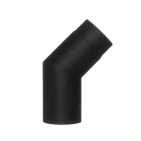 Coude 45° pour cheminée de poêle à granulés - DIAMÈTRE 8cm