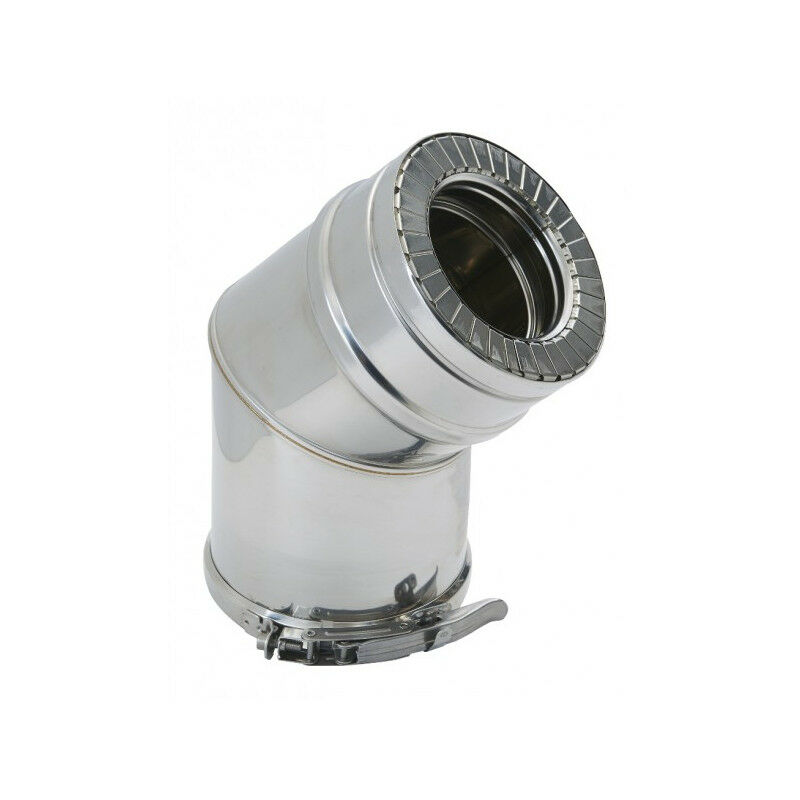 Coude 45deg duo TEN inox 304