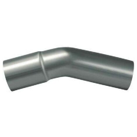 Coude 45degres Inox D45mm L200mm Ep1.5mm