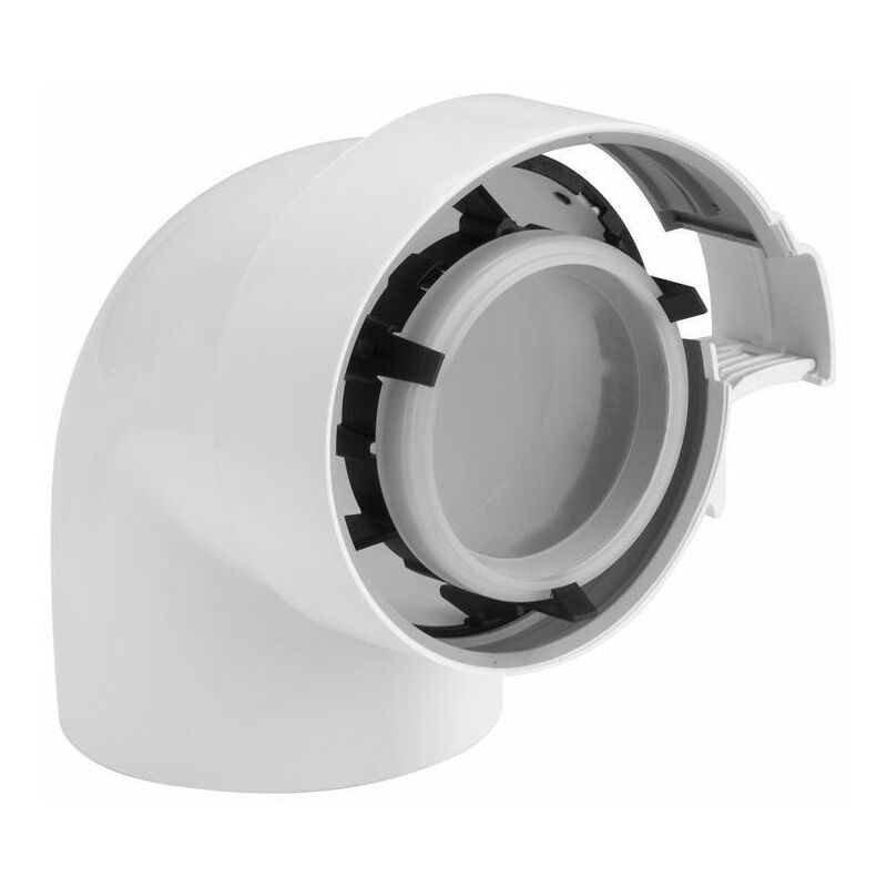 Coude Rolux Condensation Ø60/100 - Coude à 45° (colisé x2) prix à l'unité