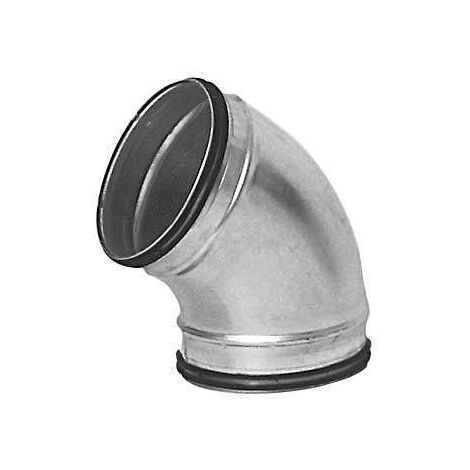 Coude 60° Galva D125 à joints - COUD60GALD125J ECONONAME - COUD60GALD125J