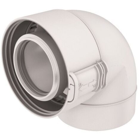 87° Rolux condensation D60/100mm PPTL/PP sekurit - UBBINK - 229232