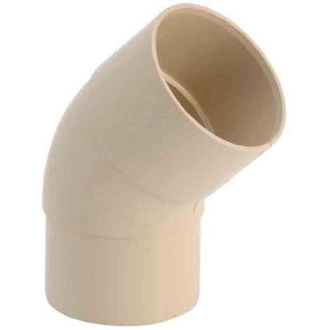 Coude 87.3° Pvc Gris Girpi, Dév.25 Cm Diam.80 Mm