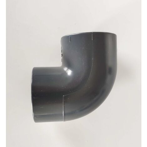 Coude 90° 40mm 4cm PVC Pression PN16 / Piscine et arrosage 40mm F/F