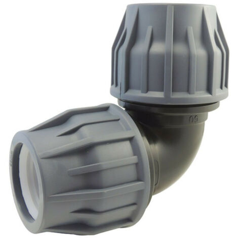 Coude 90° a compression diametre 50 pour tuyau piscine - jardiboutique