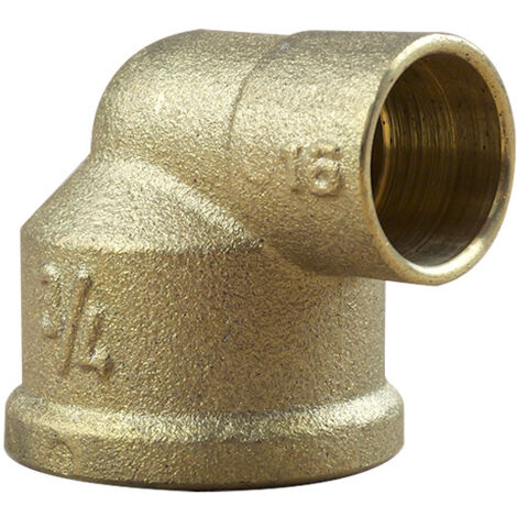 Coude 90° Femelle 90 GCU 3/4" (20/27) - Tube Cuivre Ø16 - Arcanaute