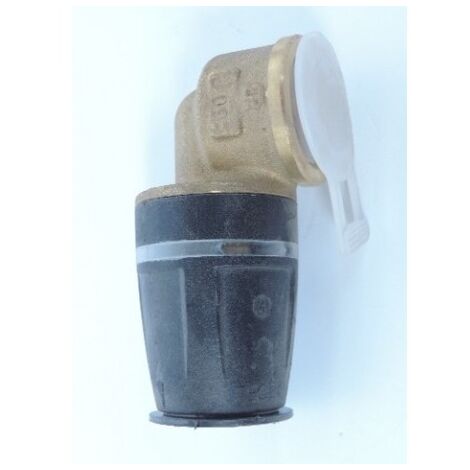 Coude 90° femelle pour tube plomberie multicouche Ø 20mm F15X21 (20 x Rp 1/2") bi-matière laiton / PPSU TECELOGO TECE 8710203