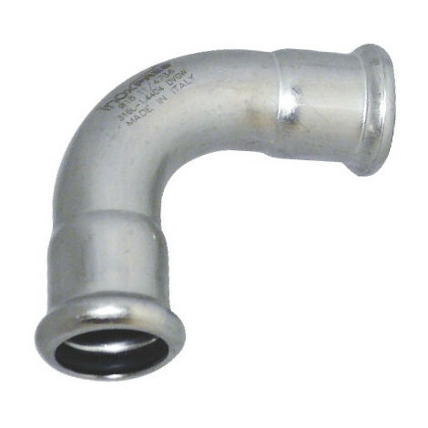 Coude 90° Ff 22 Inox A Sertir