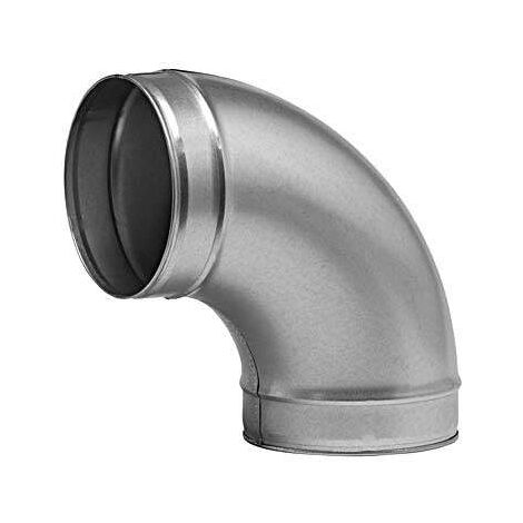 Coude 90° Galva D160 - ECONONAME - COUD90GALD160