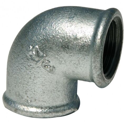 COUDE 90° GALVA N°90 FF 1''  RENSON