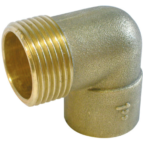 Coude 90° GCU mâle à visser - Diamètre : M3/4'' - 18