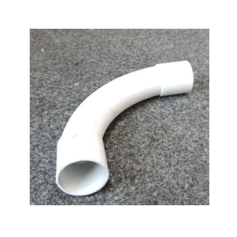 Coude 90° gris Ø 25mm CL-321 pour raccord tube IRL d'installation ou fourreau SOBEM SCAME 862.925/G