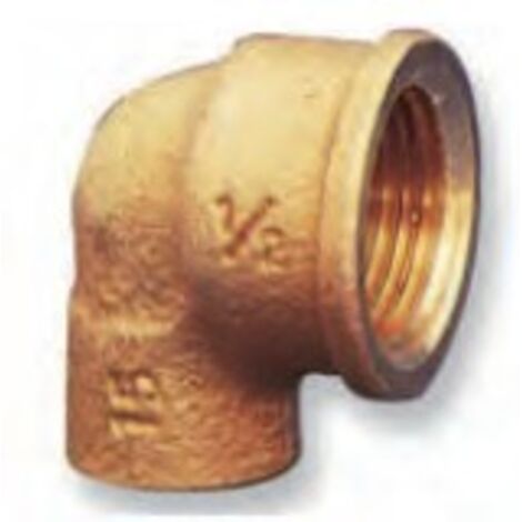 Coude 90° HH Série 4000 - CONEX BÄNNINGER Dimensions : Ø22mm x 1/2" x 1/2