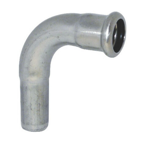 Coude 90° Mf 18 Inox A Sertir