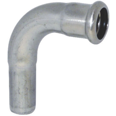 Coude 90° Mf 22 Inox A Sertir