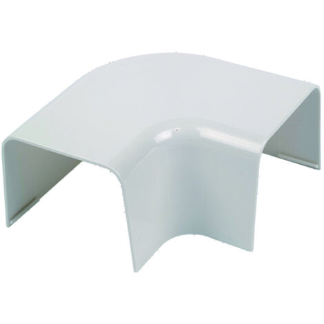 Coude 90° plat pour goulotte de climatisation 80 mm – Transition fluide dans conduits – AG80CP – EID
