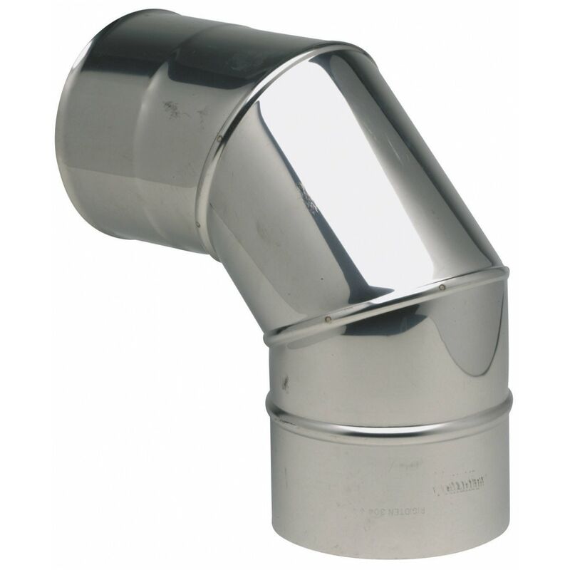 Coude 90° plisse i304 d153