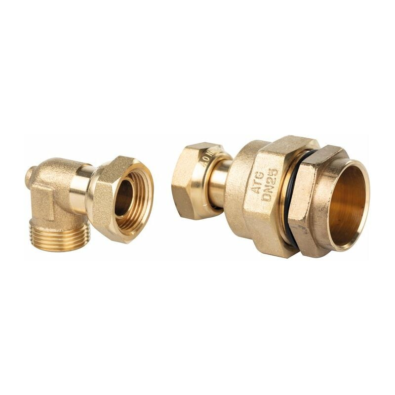 Chuchu Decayeux - Coude 90° de transition plt Flexiclic clap Femelle - Joint plat - dn 25