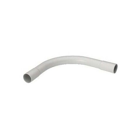 Coude 90° pour tube Mureva IRL - Gris - Diamètre 16mm - Gris