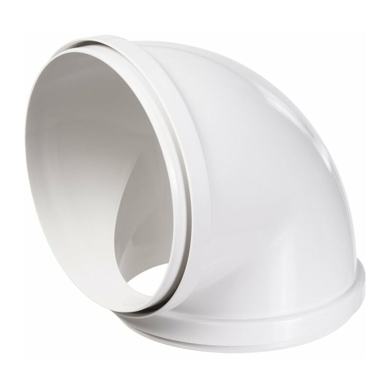 Ariston Group - Raccord pvc coudé 90° - diamètre 150 mm - Nuos primo - Ariston