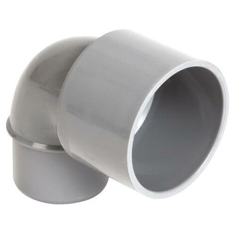 Coude 90° PVC réduit F50-M40mm Nicoll -NF-