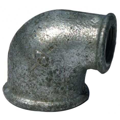 COUDE 90° REDUIT GALVA N°90R FF 1''1/4 x 1'' RENSON