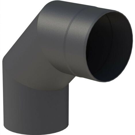 Coude 90° tuyau de poêle Ø 120 mm